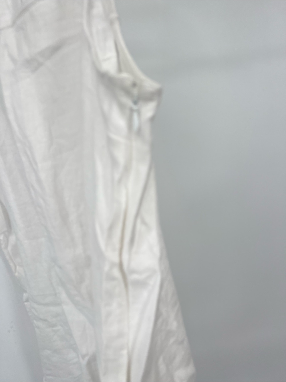 Madewell Embroidered Tank Mini Dress in Eyelet White Linen NWT - Picture 4 of 10